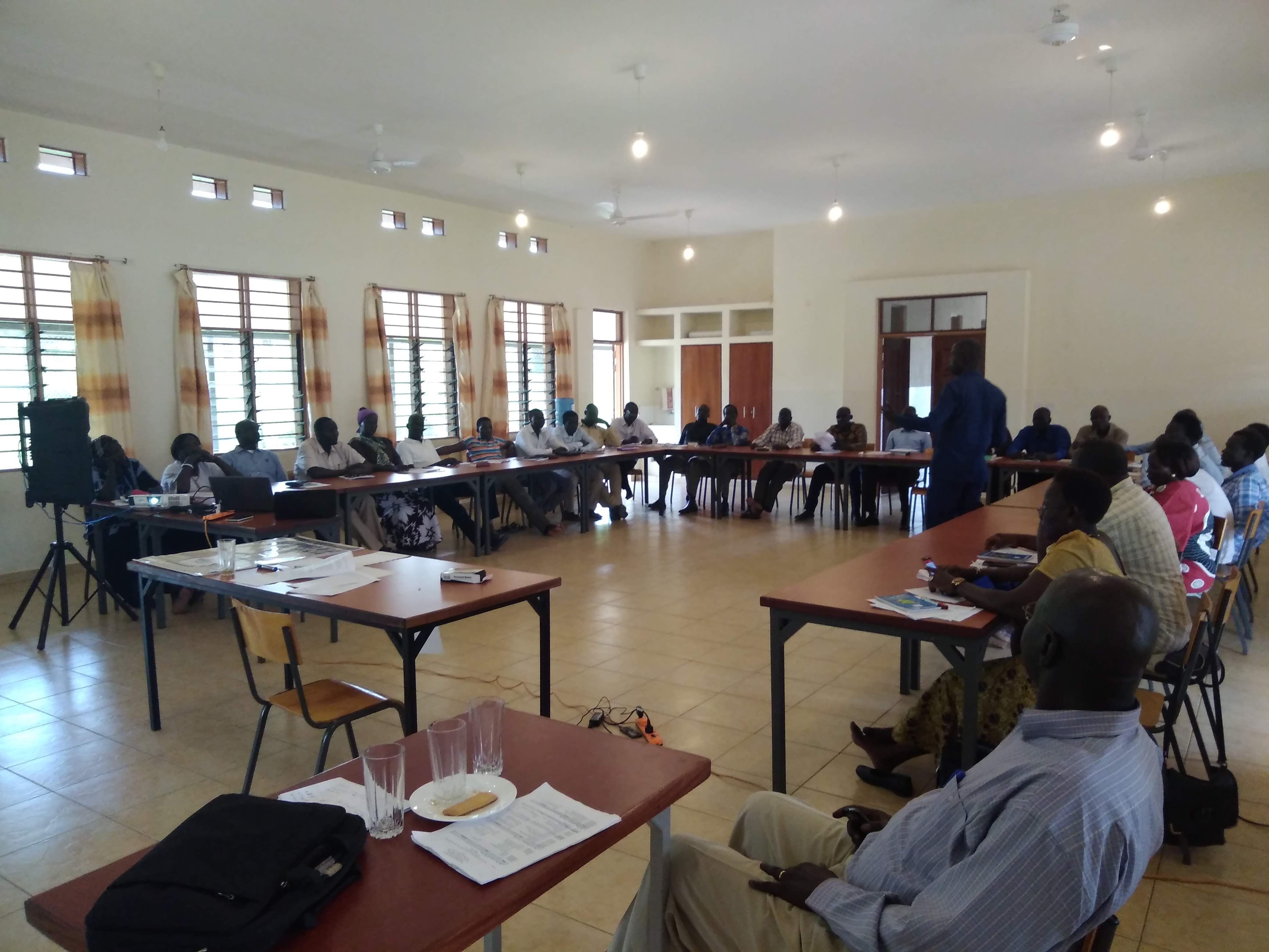 IYASIS seminar in session, South Sudan